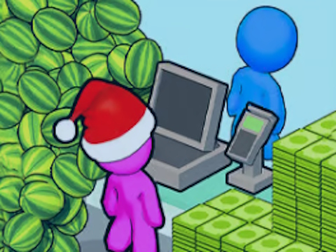 Гульня Мой бяздзейніцкі магнат Tycoon Mart Empire онлайн