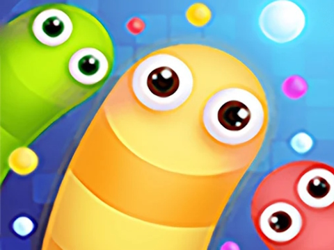 Гульня Шматкарыстальніцкая дуэль Greedy Snake  онлайн