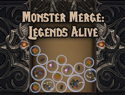 Гульня Monster Merge Legends Alive онлайн