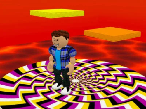 Гульня Roblox: Паркур Лава  онлайн