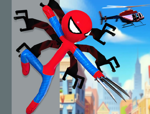 Гульня Бітва ў тэматычным парку Spiderlox  онлайн