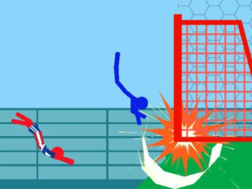 Гульня Ragdoll Soccer: 2 гульца  онлайн