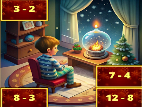Гульня Chill Math Адніманне  онлайн