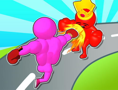 Гульня Пальчаткі Grow Rush  онлайн