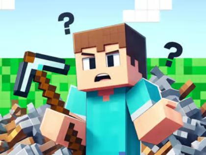 Гульня Дзіцячы тэст: Minecraft NOOB To PRO  онлайн