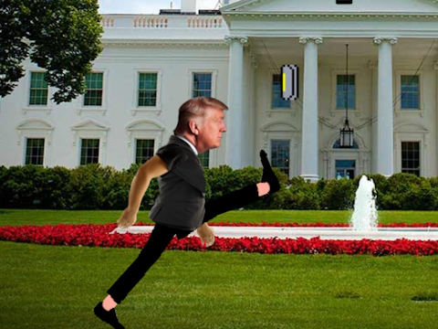 Гульня Трамп ваўчань онлайн