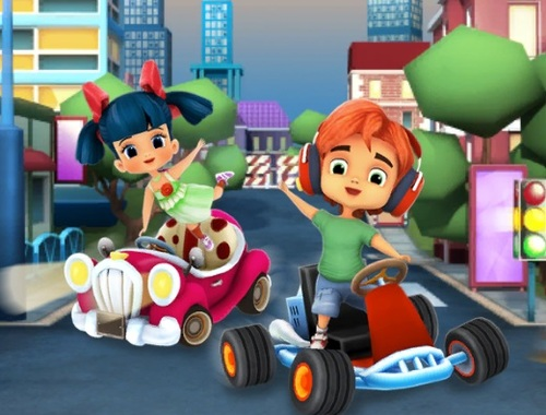 Гульня Kart Hooligans онлайн