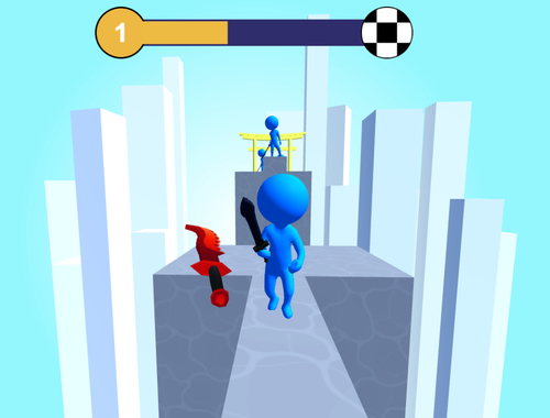 Гульня Гульня меч! Ninja Slice Runner  онлайн