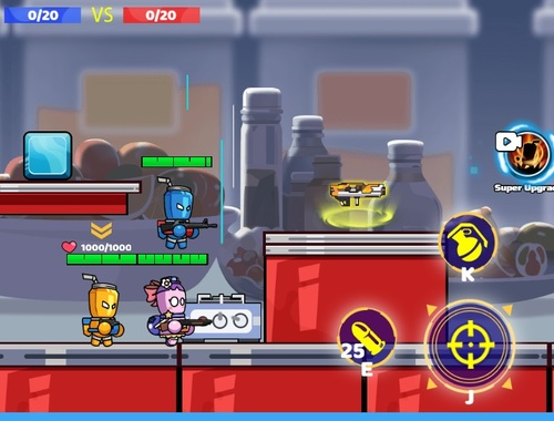 Гульня Бутэлька Avenger Royale  онлайн