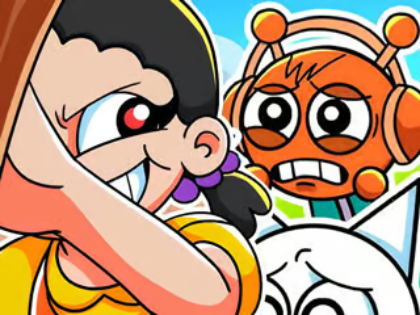 Гульня Галаваломка Jigsaw: Sprunki vs Squid  онлайн