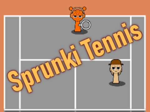Гульня Тэніс Sprunki  онлайн
