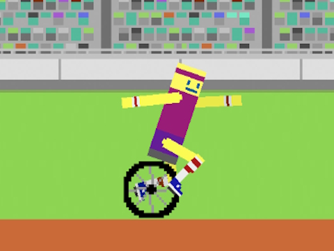 Гульня Unicyquequegend легенда  онлайн