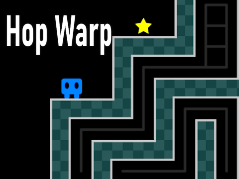 Гульня Hop Warp онлайн