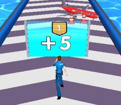 Гульня COP RUN 3D онлайн