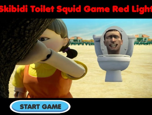 Гульня Skibidi Teakent Squid Гульня чырвонае святло  онлайн
