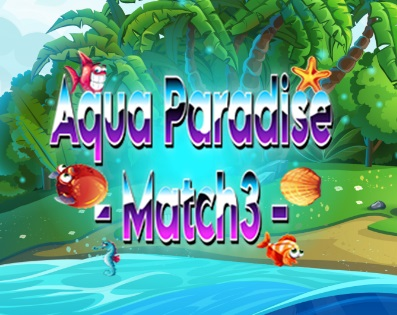 Гульня Aqua Paradise - Match3 онлайн