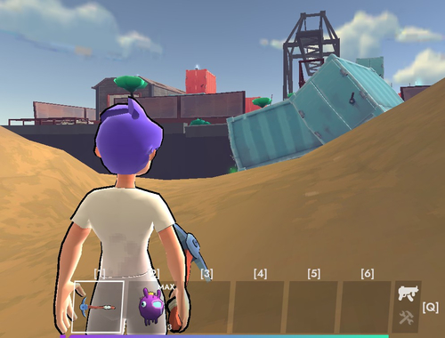 Гульня Fortzone Battle Royale онлайн