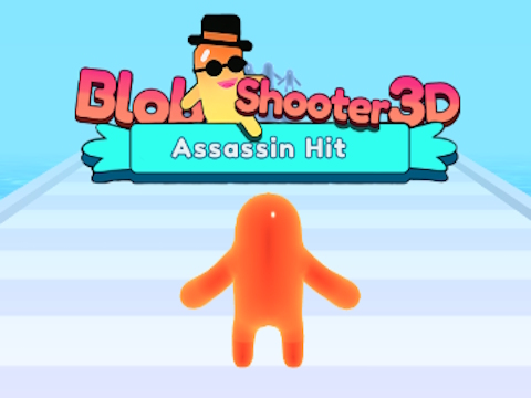 Гульня Blob Shooter 3D Assassin Hit онлайн
