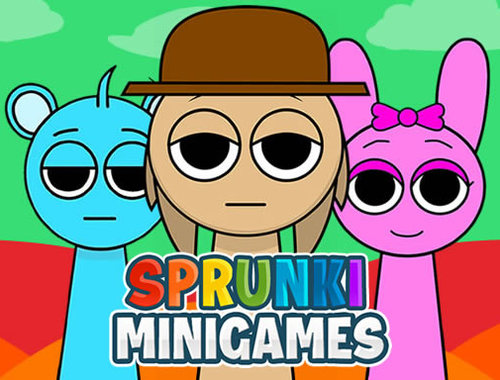 Гульня Sprunki Mini Games онлайн