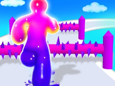 Гульня Blob Dash бясконцы бягун  онлайн