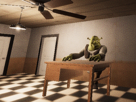 Гульня 5 ночы ў Monster Green Head Monster  онлайн