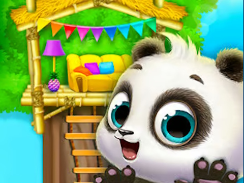 Гульня Panda Lu Treehouse онлайн