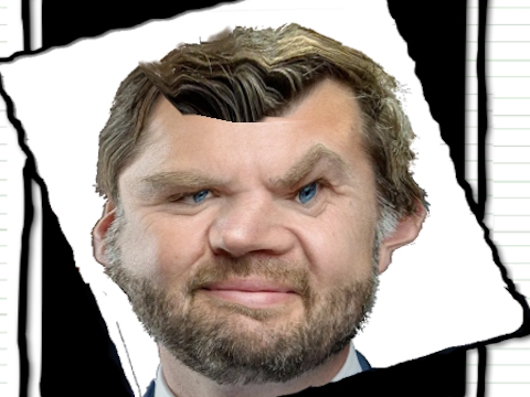 Гульня Смешна JD Vance Face  онлайн