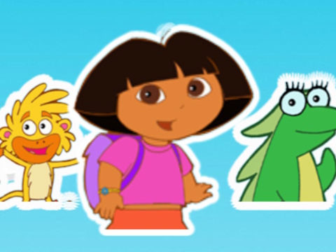 Гульня Dora match3 онлайн