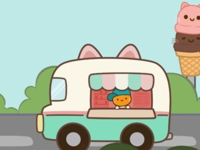 Гульня Purrfect Scoops онлайн