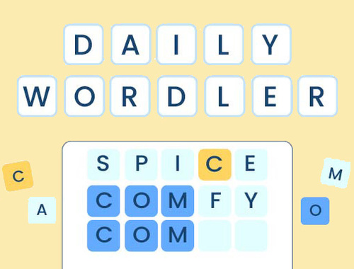 Гульня Штодня Wordler  онлайн