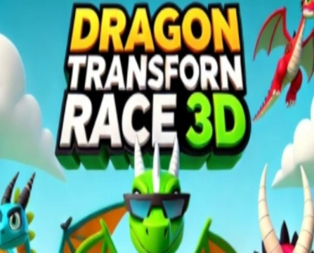 Гульня Раса пераўтварэння цмокаў 3D  онлайн