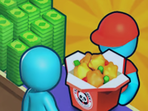Гульня Кухня Panda: Ildle Tycoon  онлайн