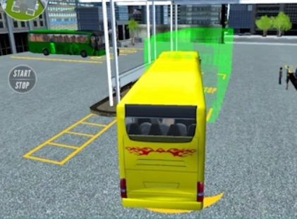 Гульня Сімулятар вадзіцеляў аўтобуса 3D  онлайн