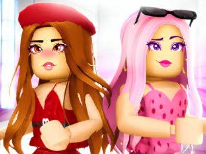 Гульня Галаваломка Jigsaw: Roblox Fashion Battle  онлайн