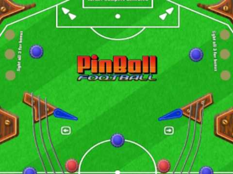 Гульня Pinball Football HTML5 онлайн