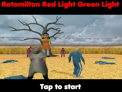 Гульня Ratomilton Red Light Green Light онлайн
