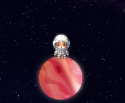 Гульня Astro pup онлайн