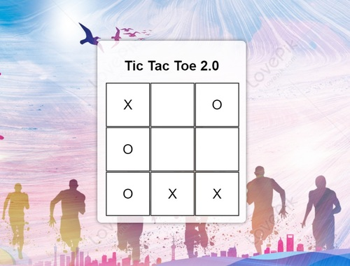 Гульня Tic Tac Toe онлайн
