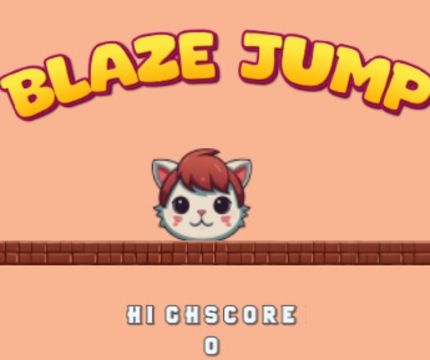 Гульня Blaze скачок  онлайн