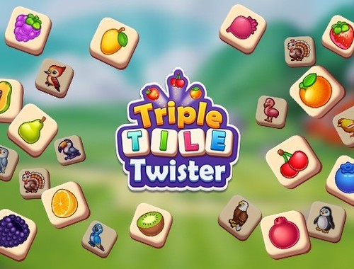 Гульня Трохразовая плітка Twister  онлайн
