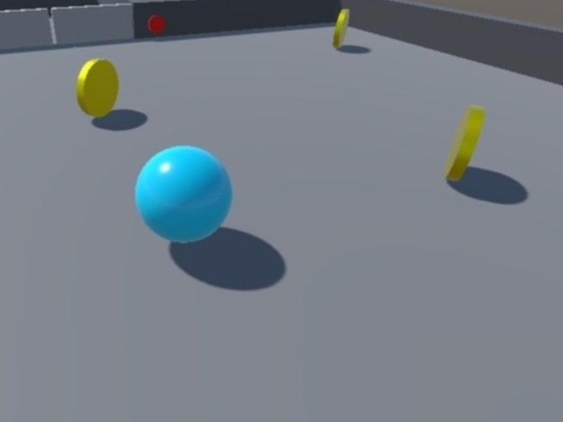 Гульня Roll-A-Ball  онлайн