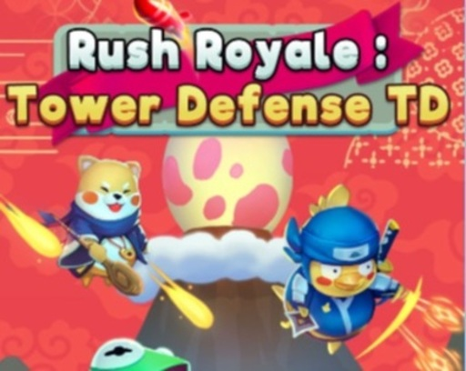 Гульня Абарона вежы Rush Royale Tow TD  онлайн