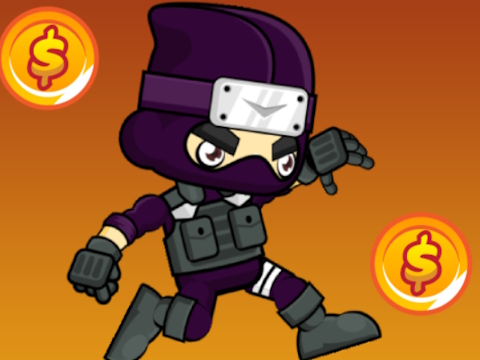 Гульня Ninja Escape 2D  онлайн