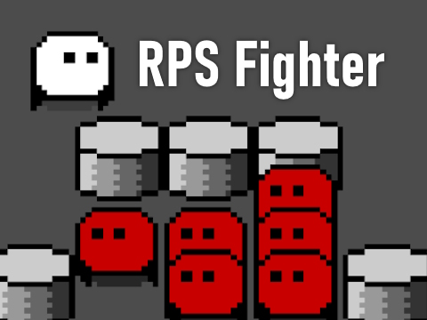 Гульня RPS Fighter  онлайн