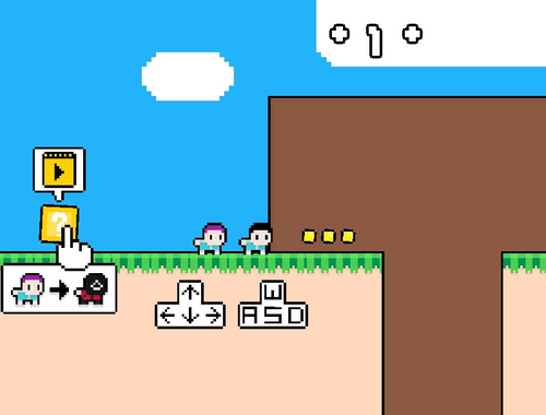Гульня Pixcade Squid  онлайн