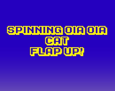 Гульня Спінінг oia oia cat throp уверх  онлайн
