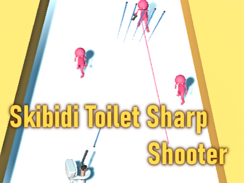 Гульня Skibidi туалет востры стралок  онлайн