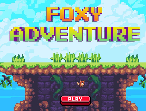 Гульня Foxy Adventure  онлайн
