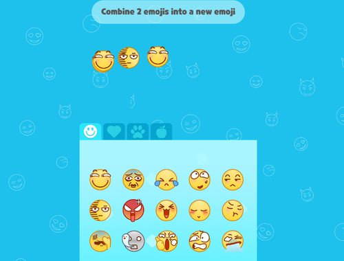 Гульня Emoji злівайце вясёлую moji  онлайн