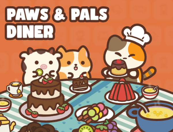 Гульня Paws & Pals Diner  онлайн